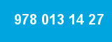 978 013 14 27 978 013 14 27